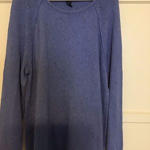 Karen Scott Curved Hem Sweater